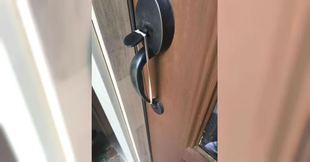 Home Security: Rubber Band Burglars